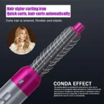 5-in-1 Hair Dryer Brush & Hot Air Styler – Professional Multi-Head Curler, Straightener & Volumizer - Image 8