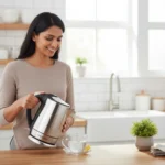 Westpoint WF-6172 Cordless Electric Kettle 1.8 Liter Stainless Steel Inner Pot - Image 4