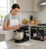 Panasonic 7L Digital Display Stand Mixer & Dough Maker – 1000W, 6 Speed Touch Panel - Image 2