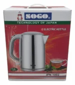 Sogo JPN-1002 Electric Kettle 1.75L – 1800W Fast Boil with Safety Protection - Image 2