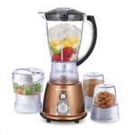 WestPoint WF-445 4-in-1 Blender, Grinder & Chopper – Multi-Function Kitchen Appliance with Dry & Wet Mill