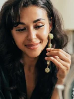 Flawless Jade Roller with Marble Stone Facial Massager for Skin Care & Glow - Image 2