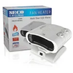 Seco Fan Heater SG-014 Portable Electric Heater with Adjustable Thermostat (600W / 1200W)