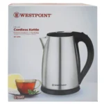 Westpoint WF-6172 Cordless Electric Kettle 1.8 Liter Stainless Steel Inner Pot - Image 2