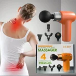 Head Massager for Men & Women with 4 Attachments (4000mAh Battery) & Deep Tissue Massager Machine For Pain Relief