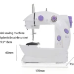 Mini Sewing Machine – Electric Portable Desktop & Handheld Sewing Machine with LED Light - Image 3