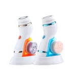 Allonsy 4-in-1 Electric Facial Cleansing Brush & Massager – Waterproof Rotating Face Cleaner for Deep Skin Care - Image 4
