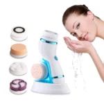 Allonsy 4-in-1 Electric Facial Cleansing Brush & Massager – Waterproof Rotating Face Cleaner for Deep Skin Care - Image 9