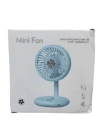 Rechargeable & Foldable 9-Inch Desktop Fan with Two Speed Control - Image 2