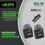 Product 2: BLUKS BX-18 Wireless Microphone (Dual Mic) - Image 2