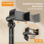 PLOKAMA DT80 Flexible Aluminium Desktop Stand – 360° Rotatable Phone & Tablet Holder | Overhead Shooting Stand for Photography, Live Streaming & Content Creation - Image 2
