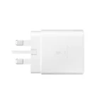 Samsung 45W USB-C to USB-C PD Fast Charging Adapter (3-Pin, White) - Image 2