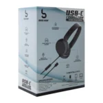 Bass Jaxx USB-C Wired Headphones with Microphone – High Quality Sound & Comfort - Image 4