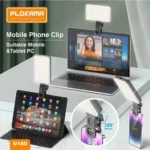 Plokama U160 Selfie Flash Light – Portable Clip-On Mini LED Video Light - Image 2