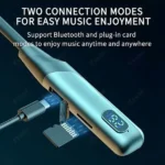 RECRSI RE-NY052 Wireless Bluetooth Neckband | 200 Hours Backup | LED Display